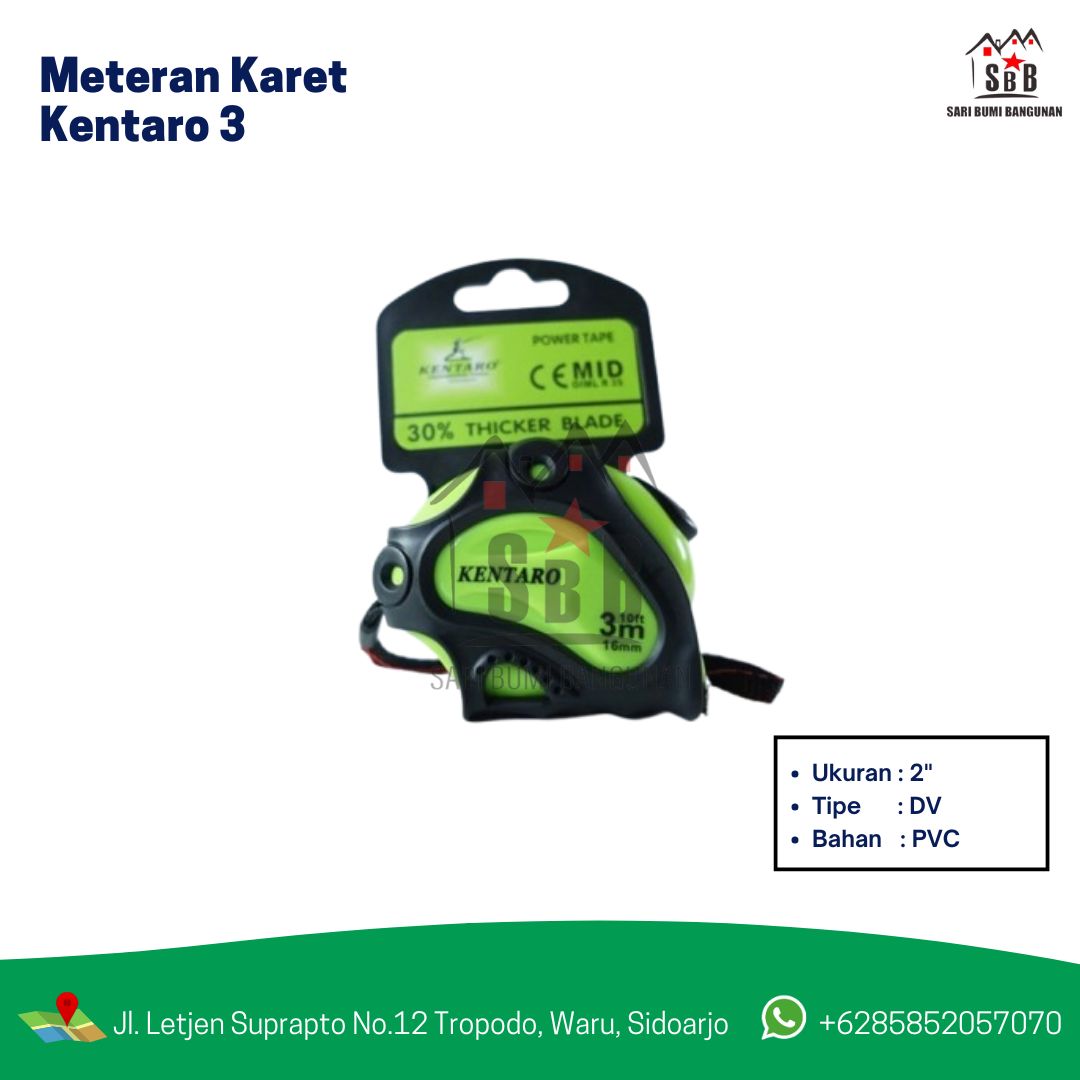 Meteran Kentaro 3 M